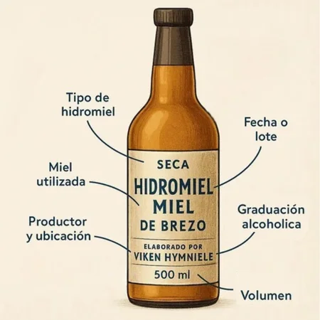 Cómo entender una etiqueta de hidromiel