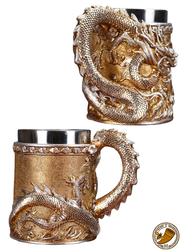 Jarra de Hidromiel “Custodia del Dragón Dorado” 60 cl - Imagen 2