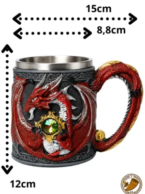 Jarra de Hidromiel Fafnir Guardián de la Piedra Esmeralda – 45 cl