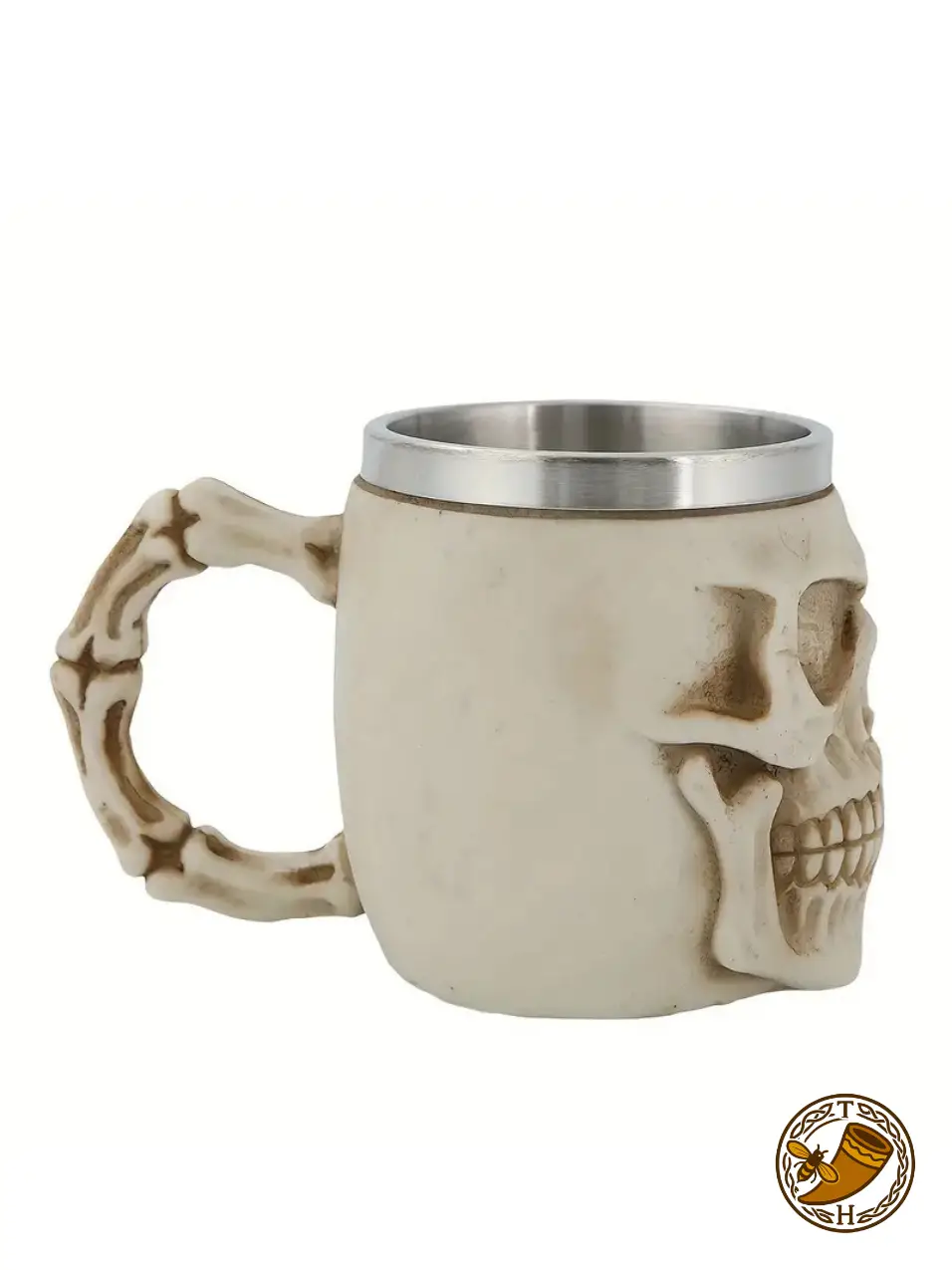 Jarra de cerveza calavera 3